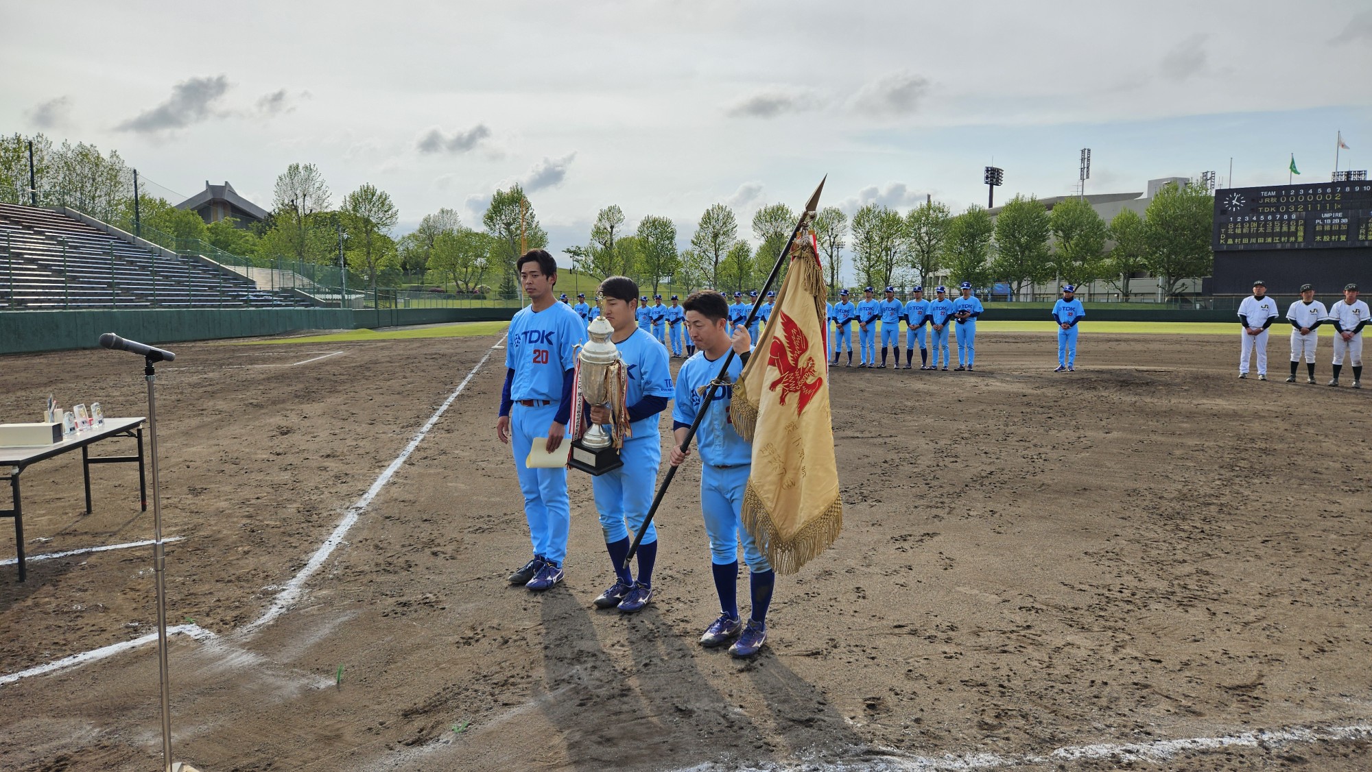 優勝 TDK（第1代表）