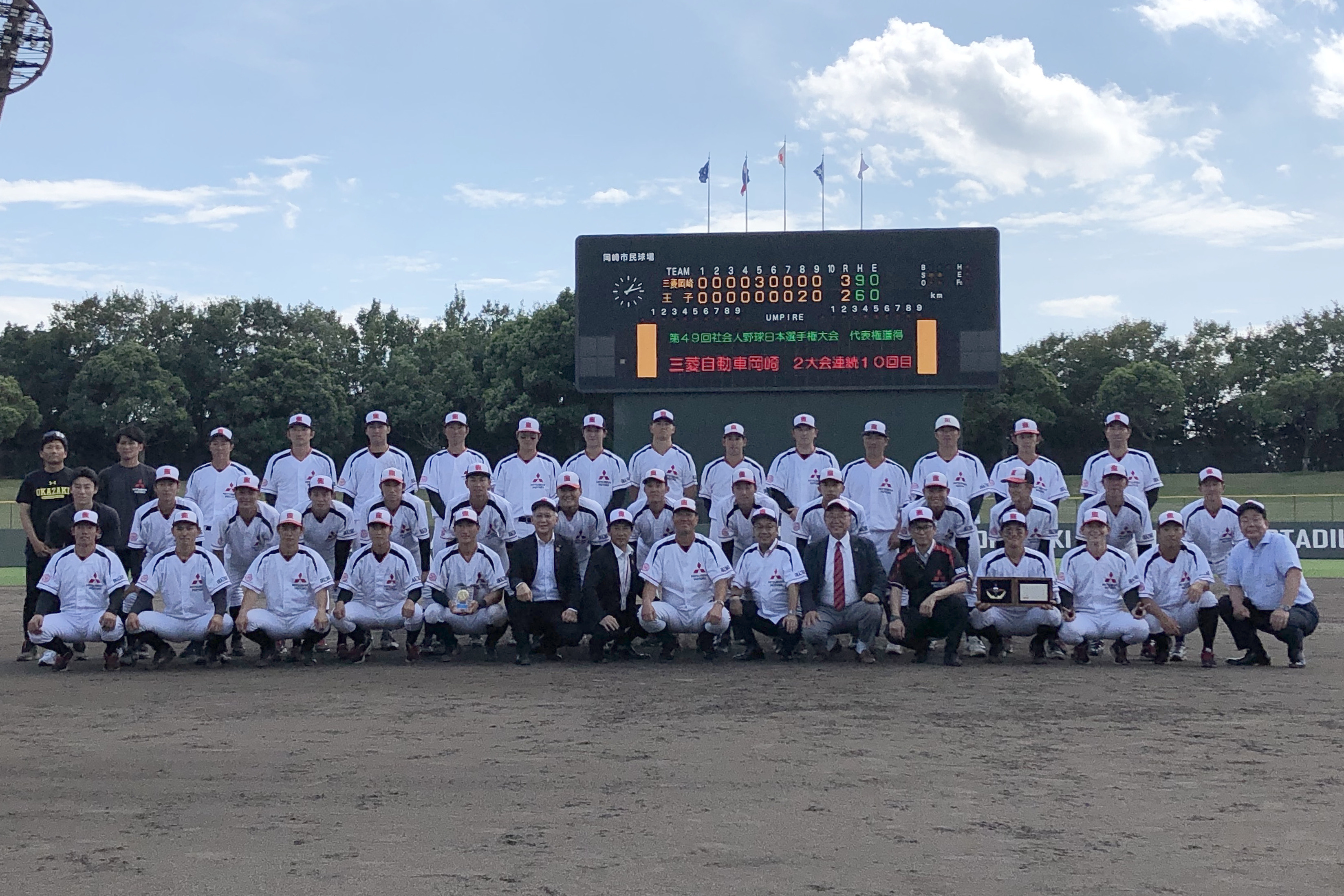 岡山桃太郎の6名が2023年 岡山県トップアスリート賞を受賞しま
